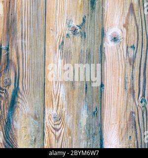 Background of old wooden boards for design. The texture of dry wood planks Stock Photo