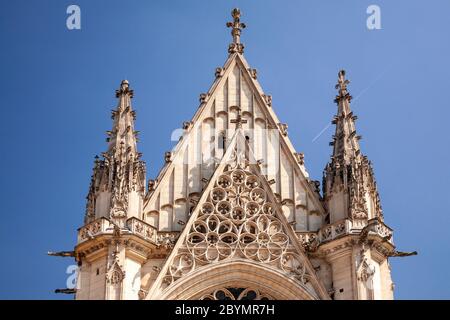 Towers at the Chateau de Vincennes, Paris, France Stock Photo