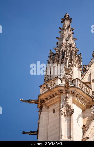 Gargoyles at the Chateau de Vincennes, Paris, France Stock Photo
