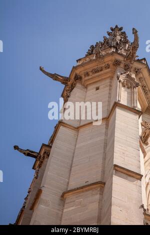 Gargoyles at the Chateau de Vincennes, Paris, France Stock Photo