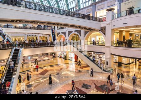 Mall of the Emirates is a shopping mall in the Al Barsha district of Dubai. Stock Photo