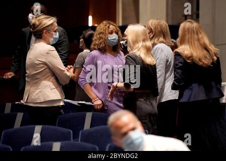 Rep. Lucy McBath, D-Ga., speaks during a news conference on gun ...