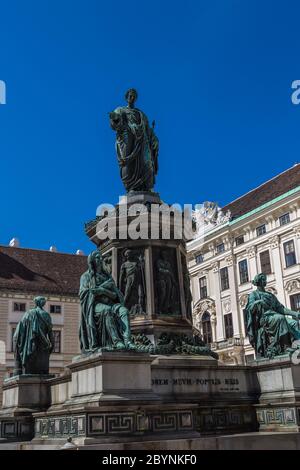 Amalienburg in the hofburg complex, Vienna Stock Photo