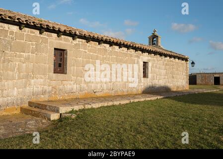 Side view of the Chapel of the Fortress of Santa Teresa, Uruguayan ...