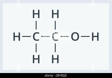 Chemical formula vector icon flat isolated Stock Vector