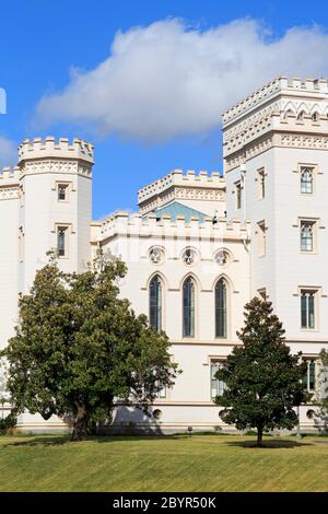 Old State Capitol, Baton Rouge, Louisiana, USA Stock Photo