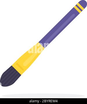 Foundation Brush vector flat isolated Stock Vector