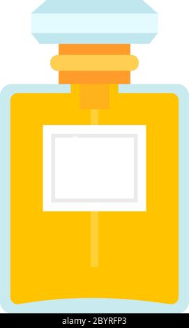 Female perfume vector flat isolated Stock Vector