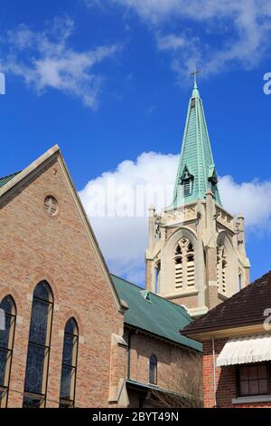 Cathedral of St. Francis de Sales, Houma, Louisiana, USA Stock Photo