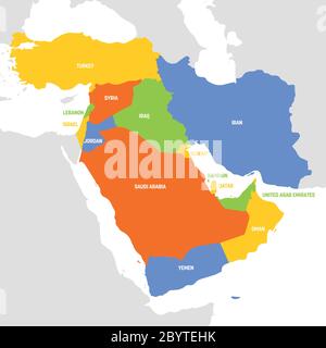 Lebanon, Turkey, Saudia Arabia and Jordan: U.S. Relations