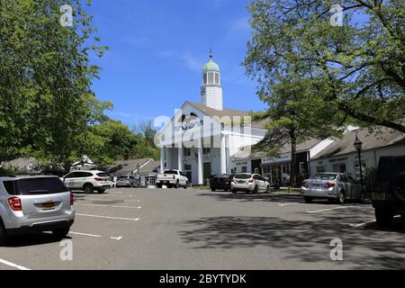 Stony Brook Village Center Long Island New York Stock Photo