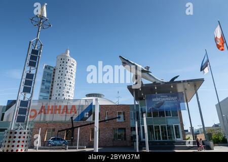 Tartu, Estonia - June 2018: AHHAA  Science Center,  a science centre in located in Tartu, Estonia. It is the largest science centre in the Baltics Stock Photo