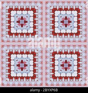 Seamless pattern, oil painting Stock Photo
