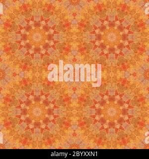 Seamless pattern, mosaic of  fabric Stock Photo