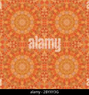 Seamless pattern, mosaic of  fabric Stock Photo
