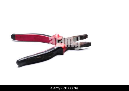 Pliers isolated on white background Stock Photo
