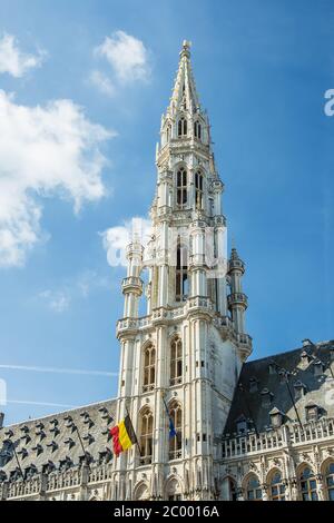Grand Place, the focal point of Brussels, Belgium Stock Photo