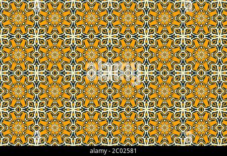 decorative colored geometric abstract pattern Stock Photo