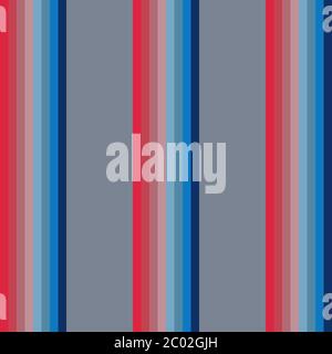 Stripe seamless pattern with colorful colors parallel stripes. Vector illustration EPS 10 Stock Vector