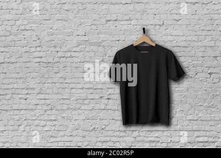 Black t outlet shirt hanging