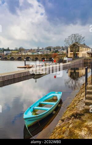 Killaloe on the river Shannon, County Clare, Republic of Ireland. Eire. Stock Photo