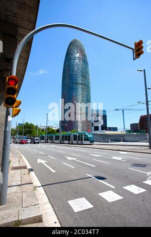 Spain, Catalunya, Barcelona 14.06.2013, the city's Stock Photo