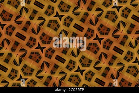 Digital Luxury Geometric Pattern Stock Photo
