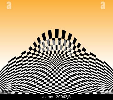 Checkered Background Design Vector Illustration Stock Vector