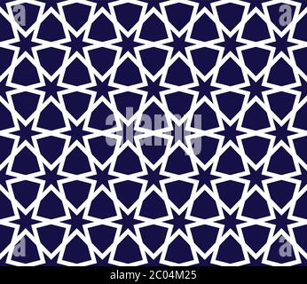 Abstract geometric vector pattern background with connecting stars.  Stock Vector