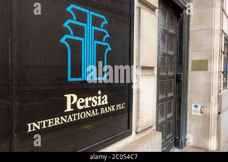 City of London- Persia International Bank PLC Stock Photo