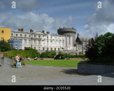 Dublin city landscape Stock Photo