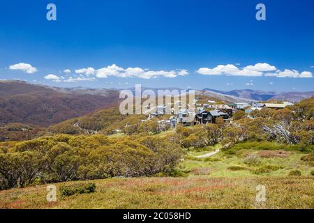 Mt Buller Village in Australia Stock Photo