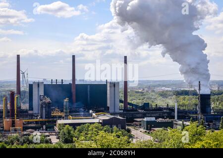 Prosper coking plant, industrial landscape in the Ruhr area, Bottrop, North Rhine-Westphalia, Germany Stock Photo