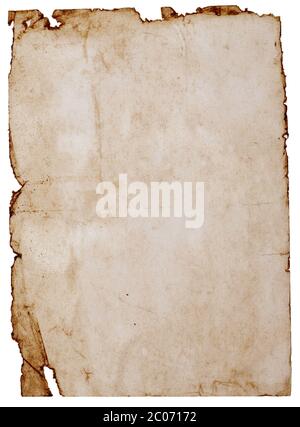 old stained  paper Stock Photo
