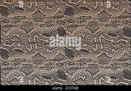 Distressed overlay texture of crocodile or snake skin leather, grunge background. abstract halftone vector illustration Stock Vector