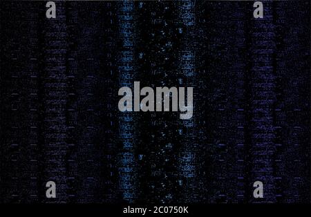 Abstract vector grunge blue background with vertical stripes. EPS8 illustration Stock Vector