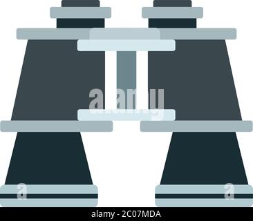 Travel binoculars vector flat isolated Stock Vector