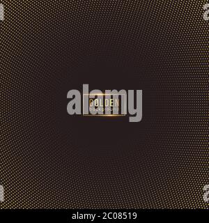 Abstract golden background. Stock Vector