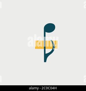 Music notes icons . Vector illustration eps 10 Stock Vector