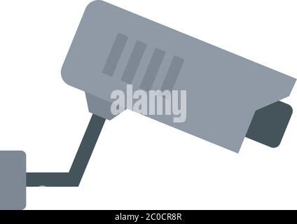 Surveillance Camera vector icon flat isolated Stock Vector