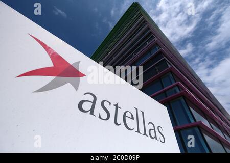 A logo of Astellas Pharma Inc., a Japanese global pharmaceutical ...