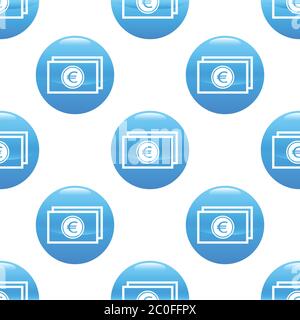 Euro banknote sign pattern Stock Photo