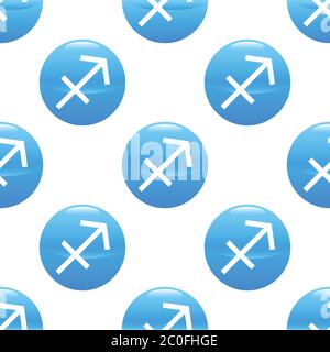 Sagittarius sign pattern Stock Photo