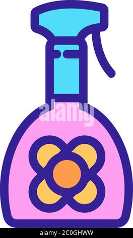canola liquid spray icon vector outline illustration Stock Vector Image ...
