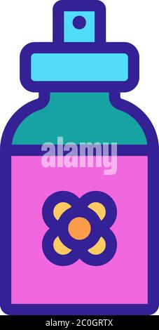 canola spray bottle icon vector outline illustration Stock Vector Image ...