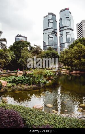 Lippo Centre, Central district, Hong Kong, China Stock Photo - Alamy