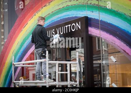 Reopening of Louis Vuitton's Boutique in London