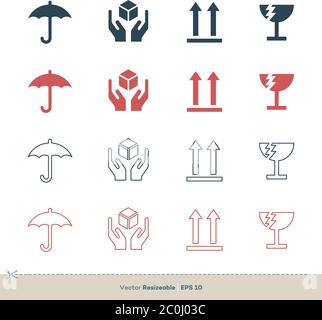 Packaging vector logo design template Stock Vector Image & Art - Alamy