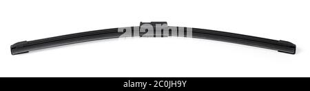 Windshield wipers for cars on a white background. Car part. Stock Photo