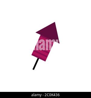 fireworks vector design template illustration Stock Vector